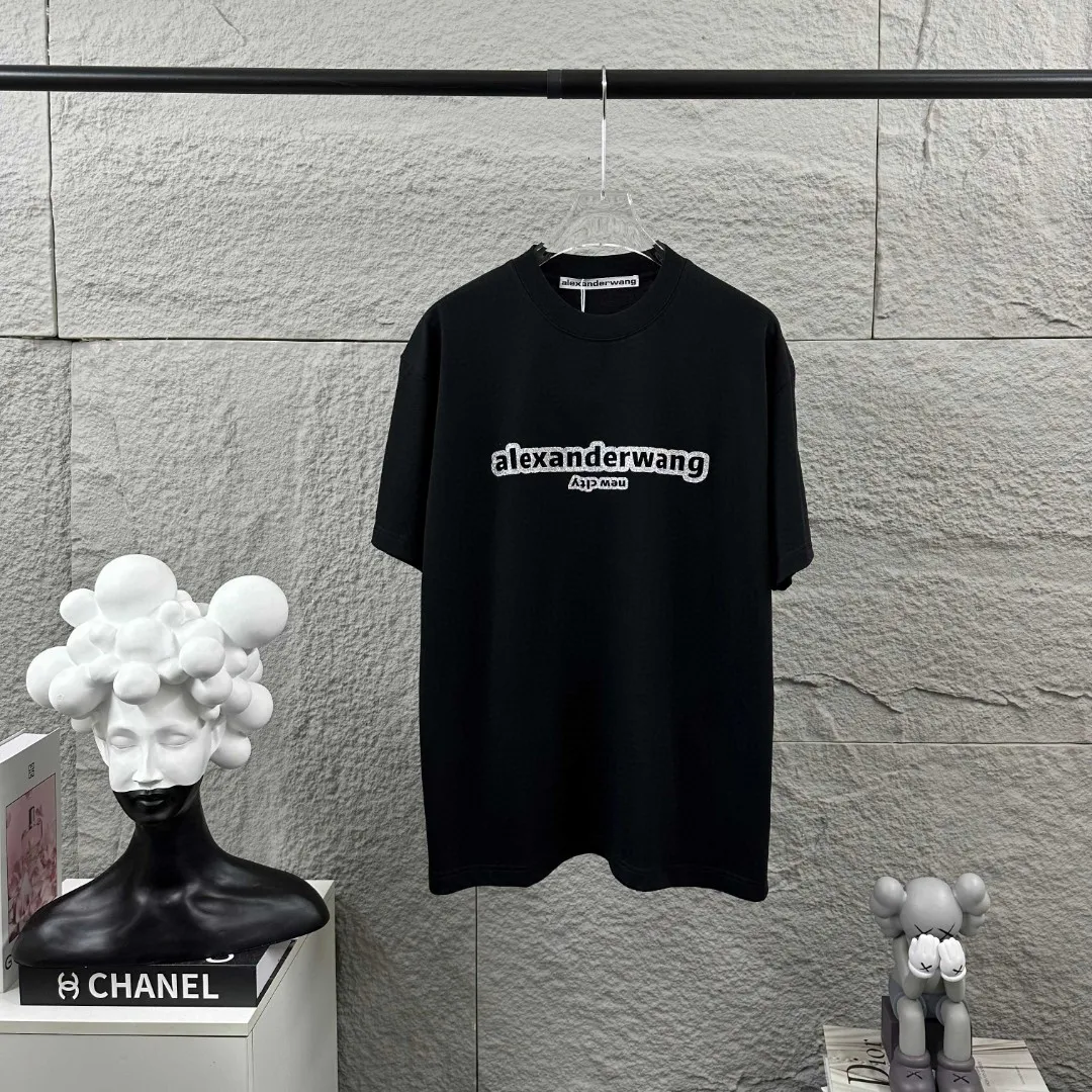 *alexander 2026 New Arrival wang T Same Style ：Black White Size： S （90-130 ） M （120-150 ） L （140-165 ） XL （160-180 ） XXL （180 ）